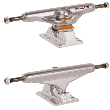INDEPENDENT - FORGED HOLLOW SILVER 144 SKATEBOARD TRUCKS